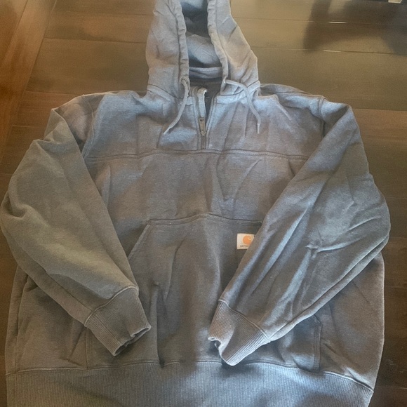 Carhartt Other - Mens Carhartt Quarter Zip Grey 2XL